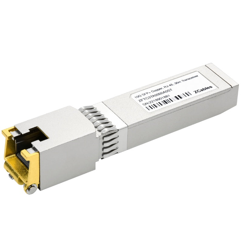 10G Base-T SFP+ 銅纜 RJ45 30m Transceiver 光模組- Standard